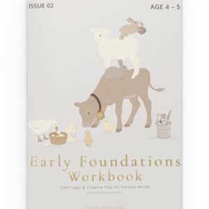 Educational Workbook for 4–5 Year Olds – Farm Animals Edition